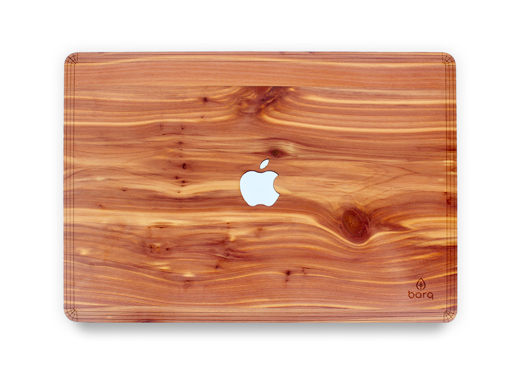 Cedar - MacBook Skin Made From Real Wood-Barqwood