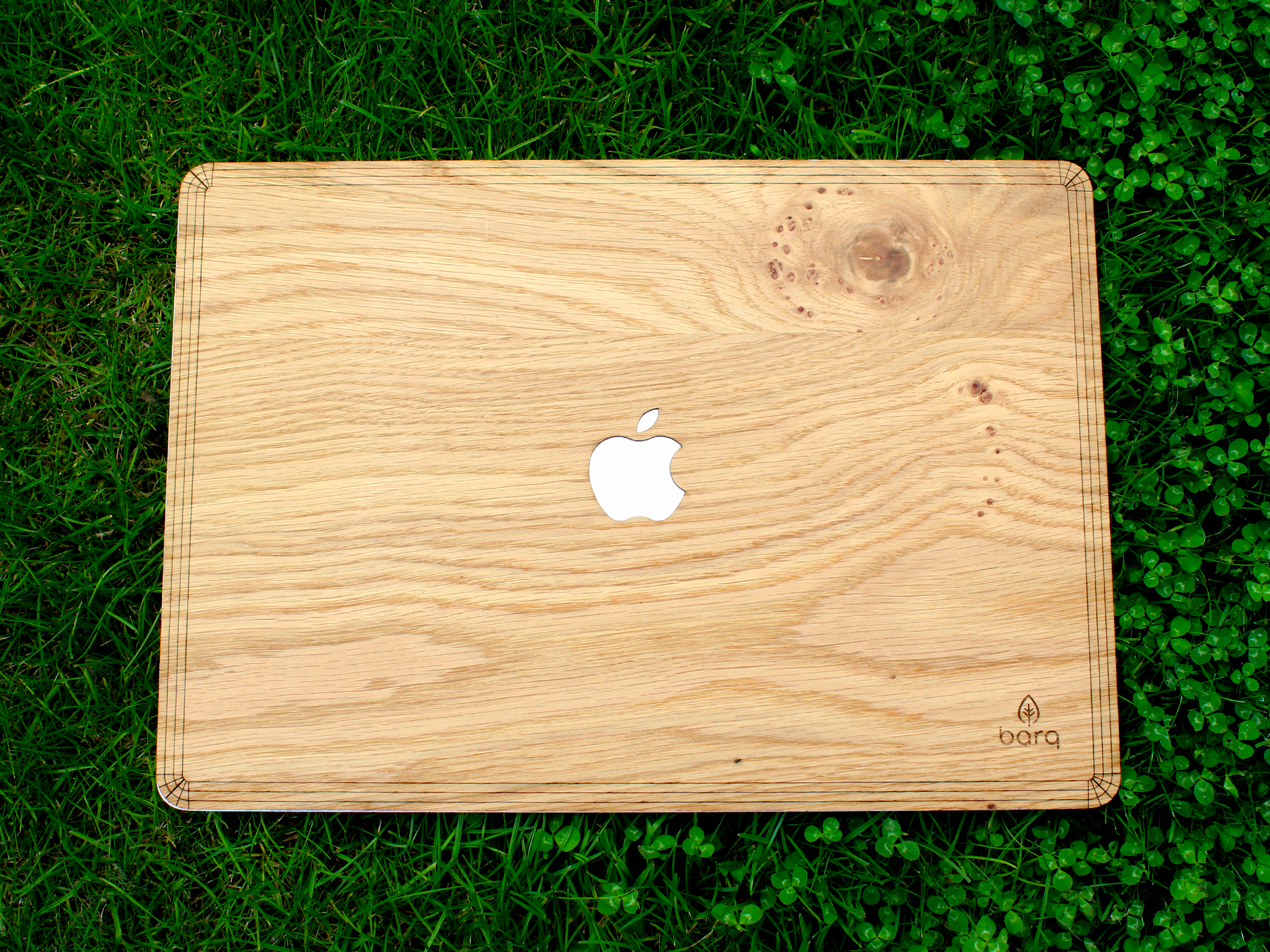 Oak - MacBook Skin Made From Real Wood-Barqwood