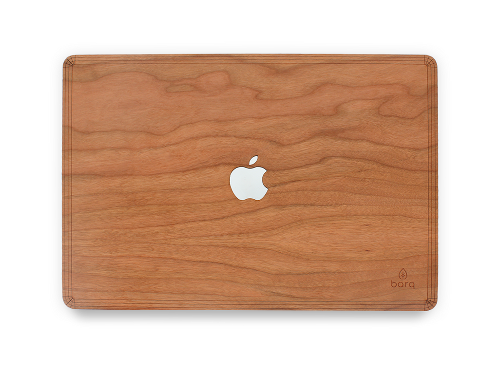 Red Elm - MacBook Skin Made From Real Wood-Barqwood