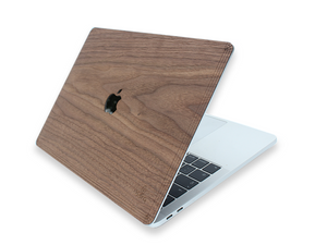 Walnut - MacBook Skin Made From Real Wood-Barqwood